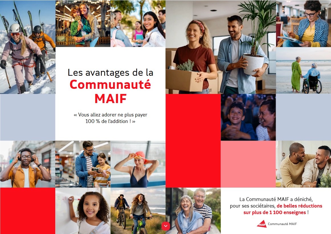 Couverture du catalogue MAIF - cliquez pour l'ouvrir en plein écran