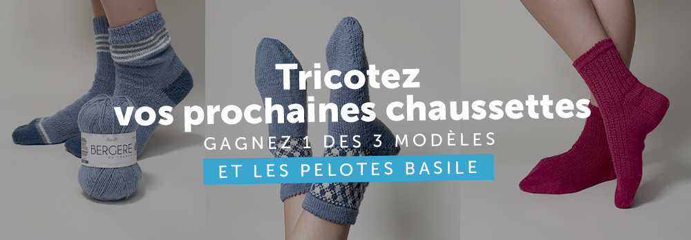 🧦 Gagnez le modèle chaussettes de votre choix et ses pelotes de Basile ! | Communauté…